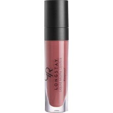 Golden Rose Longstay Liquid Matte Lipstick - 20 Amber Brown - Uzun Süre Kalıcı Likit Mat Ruj