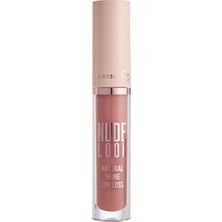 Golden Rose Nude Look Dudak Parlatıcısı 03 Coral Nude Renk Doğal Görünüm Parlak Etki