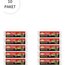 Ögem J-650 Jumbo Boy Çöp Torbası 80 x 110 cm 10 Lu Rulo x 10 Paket = 100 Adet (Siyah)