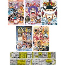Gerekli Şeyler Yayıncılık One Piece 55-56-57-58-59. Ciltler Manga Seti + Özel Cetvel