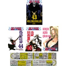 Gerekli Şeyler Yayıncılık Bleach 43-44-45-46. Ciltler Manga Seti + Özel Cetvel