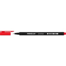 Pensan 6500 Fineliner Kırmızı