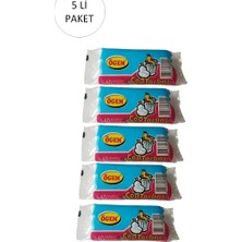 Ögem Küçük Boy Çöp Torbası 40 x 50 cm 40 Lı Rulo x 5 Paket = 200 Adet (Şeffaf)