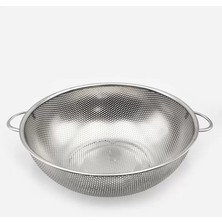 Royaleks Group Çift Kulplu Metal Süzgeç 22,5 Cm. ROYALEKS-CLKN-1545