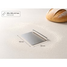 Farmtokid Paslanmaz Çelik Hamur Kesme Aparatı 10X15CM 304 Kalite