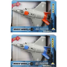 Kaia Life 1:16 Maxx Wheels Sesli ve Işıklı Jet Fighter Uçak - 1  Adet Stokta Olan Gönderilir