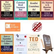 Epsilon Yayınevi Ted Gibi Konuş - Çizginin Dışındakiler - Dost Kazanma ve Insanları Etkileme Sanatı / 7 Kitap Set / Telefon Tutucu Hediye