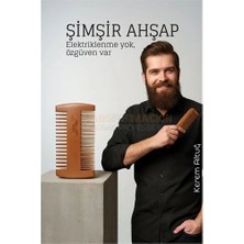 Uravas Store Mey Ithalat® Ahşap Sakal ve Bıyık Tarağı – Antistatik Şimşir Tarak