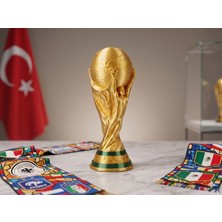 Çocuk Kalbi Atölyesi 3D Baskı Fifa Dünya Kupası - 24 cm - Fifa World Cup 3D Tasarım