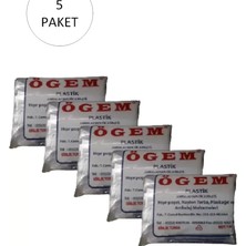 Ögem Bakkaliye Naylon Torba Birlik 20X30 cm 1 kg 5 Paket (Takriben 1,150 Adet)