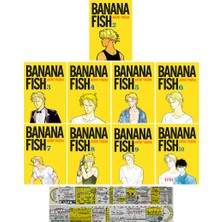 Gerekli Şeyler Yayıncılık Banana Fish 2-3-4-5-6-7-8-9-10. Ciltler Manga Seti + Özel Cetvel
