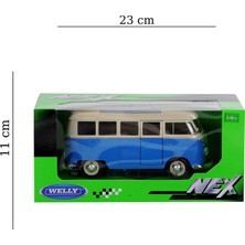Keskin Sound Welly 1:24 Metal 1963 Volkswagen T1 Bus