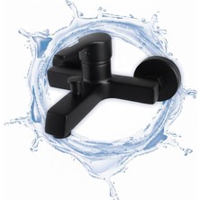 Blue Love Yağmur Siyah Banyo Bataryası - Modern ve Güçlü Tasarım