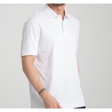 Lacoste  Polo  Paris Büyük Beden Beyaz