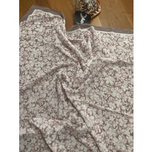 Çiçek Desen Soft Eşarp