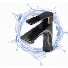 Blue Love Meriç Füme Lavabo Bataryası - Modern ve Şık Tasarım
