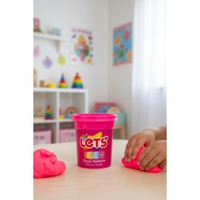Let's Neon Oyun Hamuru Pembe 110G