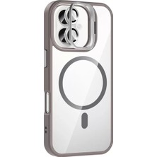 Uravas Store Joko  Iphone 17 Remim Lensli Magsafe Standlı Kapak - Titan Gri