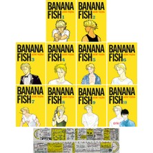 Gerekli Şeyler Yayıncılık Banana Fish 1-2-3-4-5-6-7-8-9-10. Ciltler Manga Seti + Özel Cetvel