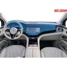 Uniqanatolia Mercedes Eqs 450 Hayalet ve Bilgi Ekran Uyumlu Mat Ekran Koruyucu