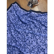 Çiçek Desen Soft Eşarp