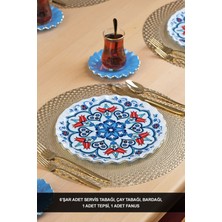 Glore Persian 19PRÇ Servis Tea Time( Kek Fanuslu)