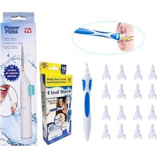 Uravas Store Kulak Temizleme ve Power Floss Mekanik Diş ve Ağız Temizleme Aleti Seti