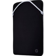 - Pc Protective Çift Taraflı Kılıf, 15,6 Dizüstü Bilgisayarlar Için, Çift Taraflı Tasarım, Siyah/gümüş