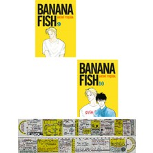 Gerekli Şeyler Yayıncılık Banana Fish 9-10. Ciltler Manga Seti + Özel Cetvle