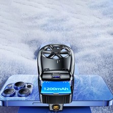 Uravas Store X110 Radyatör Telefon Soğutucu Fan - Siyah