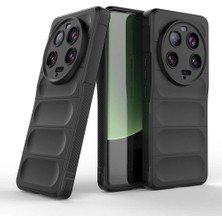 Xiaomi Mi 13 Ultra Kılıf Esnek Tpu Oyuklu Arka Yüzey Tasarımlı  Etnik Silikon Kapak