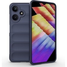 Infinix Hot 30I Kılıf Esnek Tpu Oyuklu Arka Yüzey Tasarımlı  Etnik Silikon Kapak