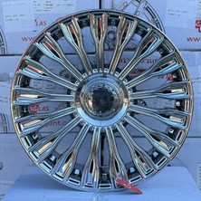 R1 Wheels 5*112*18*8.0-9.0 ET43-49 Ön Arka Chrome Maybach Jant Takımı