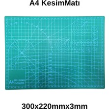 dm dikişmarket A4 Kesim Matı 300x220mmx3mm