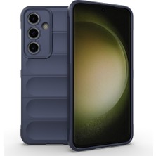 Galaxy S25 Fe Kılıf Esnek Tpu Oyuklu Arka Yüzey Tasarımlı Etnik Silikon Kapak