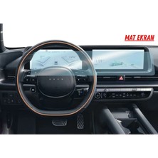 Uniqanatolia Hyundai Ioniq 6 2026 Hayalet ve Bilgi Ekran Uyumlu Mat Ekran Koruyucu