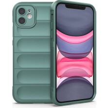 Apple iPhone 11 Kılıf Esnek Tpu Oyuklu Arka Yüzey Tasarımlı  Etnik Silikon Kapak