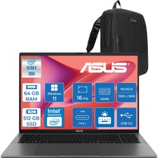 Asus Vivobook S16 (S3607AA) Intel® Core™ Ultra 9 386H Aı 64GB Ddr5 512GB SSD 16.0-Inch, Wuxga (1920 x 1200) OLED 0.2ms 300NITS WIN11PRO Taşınabilir Bilgisayar WSH103P22+ZETTAÇANTA