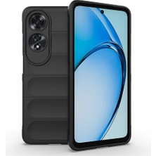Oppo A60 Kılıf Esnek Tpu Oyuklu Arka Yüzey Tasarımlı  Etnik Silikon Kapak