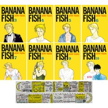 Gerekli Şeyler Yayıncılık Banana 3-4-5-6-7-8-9-10. Ciltler Manga Seti + Özel Cetvel
