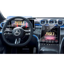 Uniqanatolia Mercedes C200 2026 Hayalet Ekran ve Multimedya Uyumlu Set Nano Ekran Koruyucu