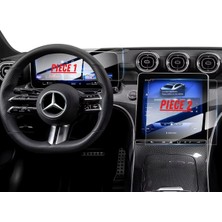Uniqanatolia Mercedes Glc 180 2026 Hayalet Gösterge ve Multimedya Uyumlu Set Nano Ekran Koruyucu
