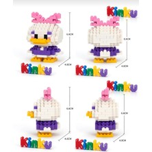 Kinku Kutulu Block-Puzzle-Yapboz-3d Zeka Geliştiren-Mini Sevimli Figürler Minyatür