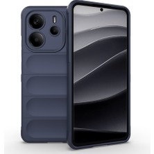 Xiaomi Redmi Note 14 4g Kılıf Esnek Tpu Oyuklu Arka Yüzey Tasarımlı  Etnik Silikon Kapak