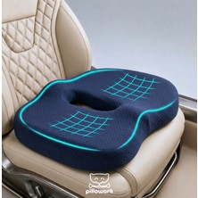 Pillowart Ortopedik Koltuk Yükseltici Ergonomik Minder – Siyatik Ağrı Giderici