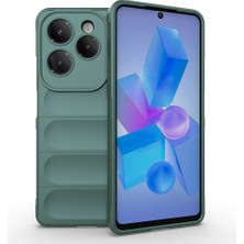 Infinix Hot 40 Pro Kılıf Esnek Tpu Oyuklu Arka Yüzey Tasarımlı  Etnik Silikon Kapak