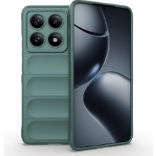 Xiaomi 14T Pro Kılıf Esnek Tpu Oyuklu Arka Yüzey Tasarımlı  Etnik Silikon Kapak