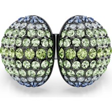 Swarovski Sublima Cocktail Ring Round Cut Multicolored Ruthenium Plated
