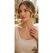 Vulcao Gold Renk Güneş Model Kolye