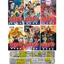 Gerekli Şeyler Yayıncılık Naruto 55-56-57-58-59-60. Ciltler Manga Seti + Özel Cetvel